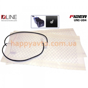 Встраиваемый подогрев сидений QLine Fiber UNI-U04 (1 сидение)